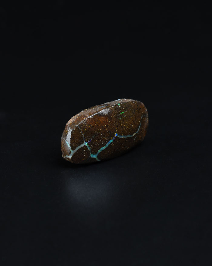 Boulder Opal șlefuit 01 - imagine 2