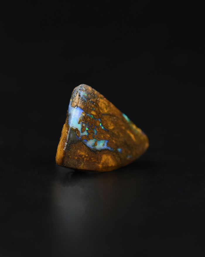 Boulder Opal șlefuit 06 - imagine 2