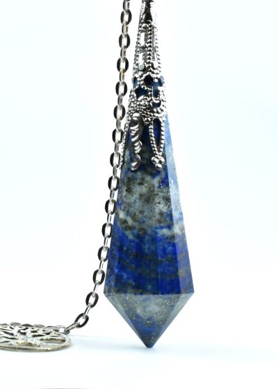 PPendul Cristal de Lapis Lazuli - Pendul Radiestezie