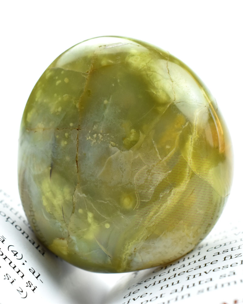 Opal Verde cu formaţiuni orbiculare - imagine 2