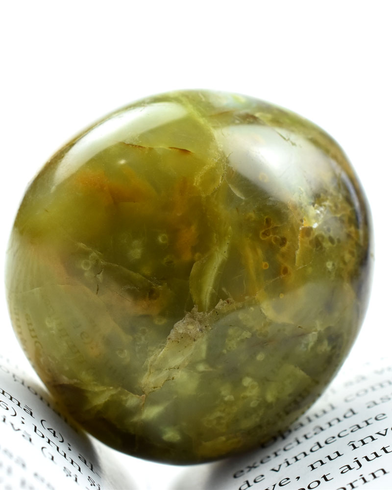Opal Verde cu formaţiuni orbiculare - imagine 3
