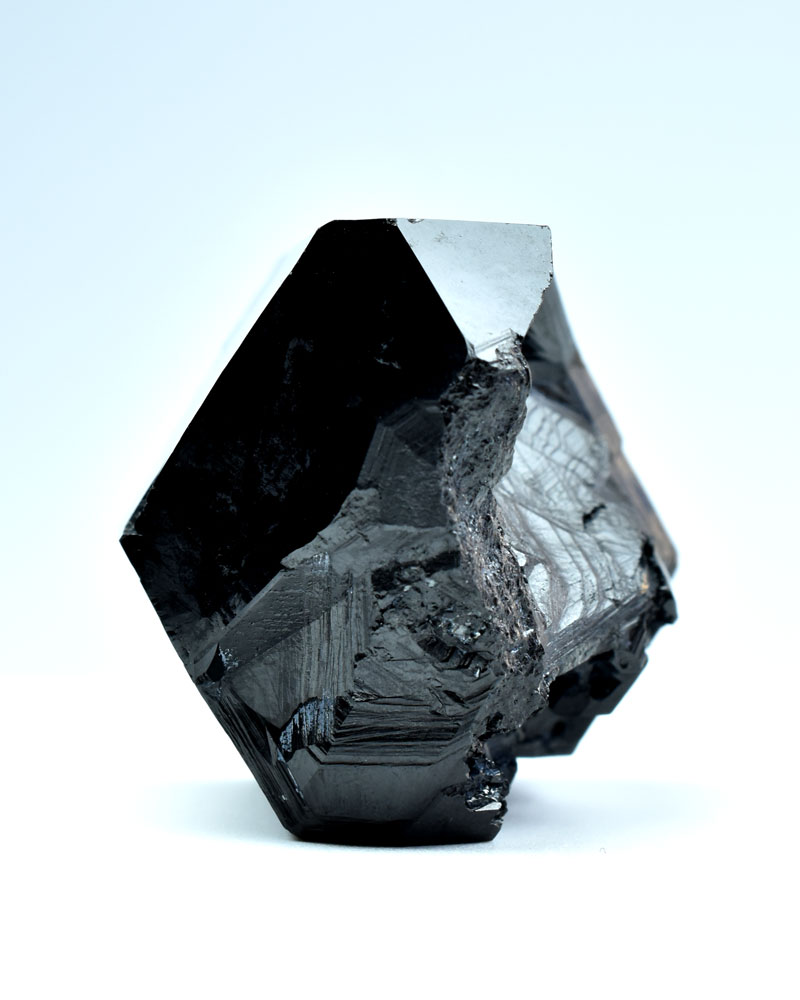 Turmalină Neagră Schorl cu o puternică amprentă - imagine 4