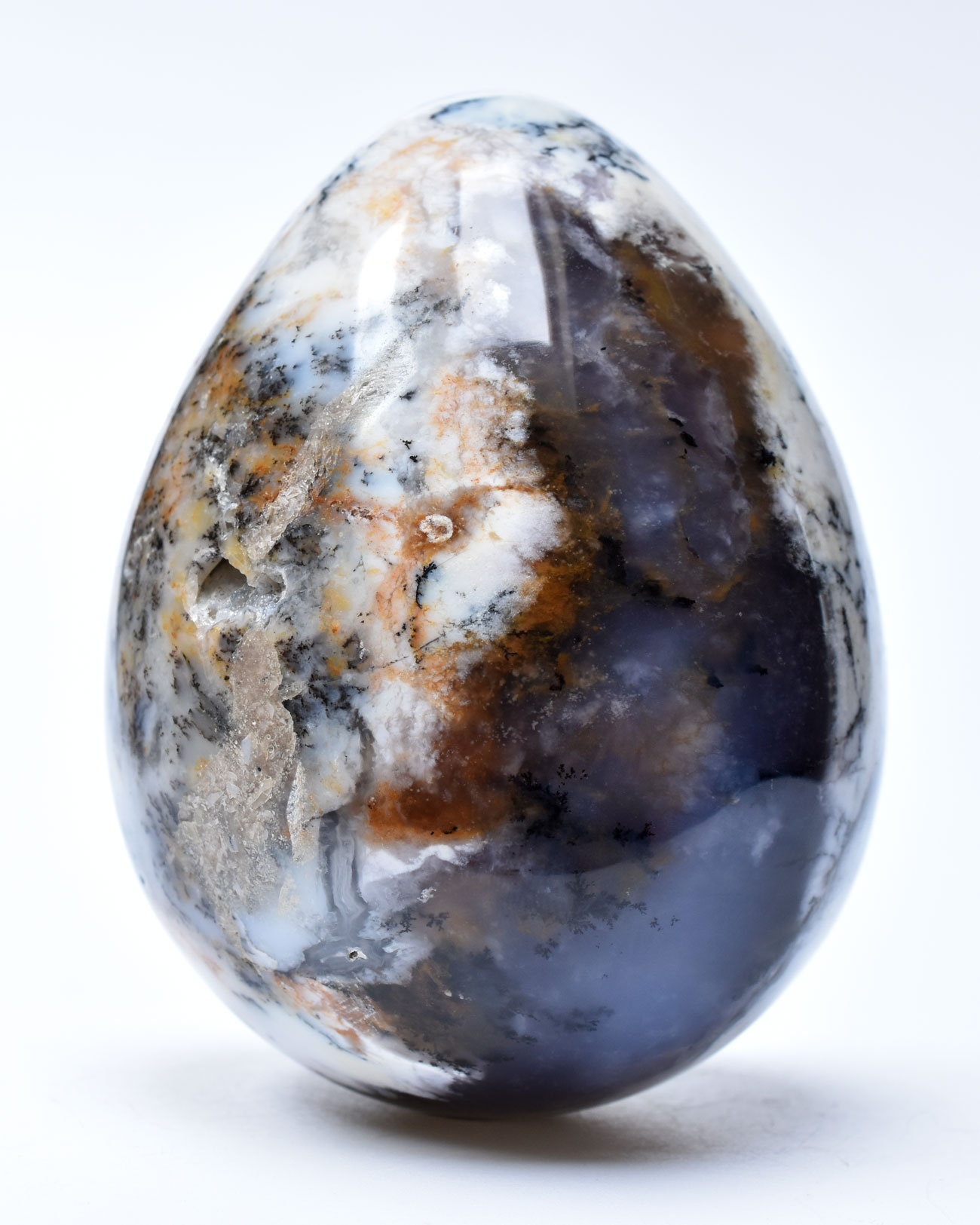 Ou Opal Dendritic Merlinit de vânzare