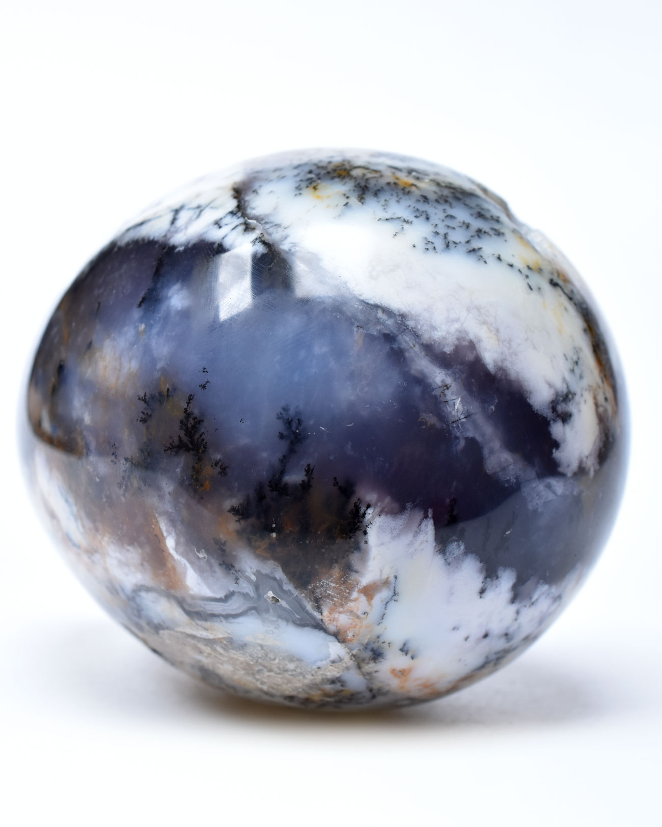Ou Opal Dendritic, Merlinit - imagine 6